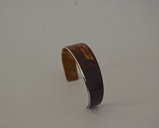 Bracelet en bois noyer