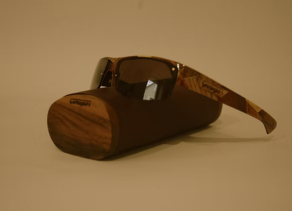 Lunettes bois arlequin