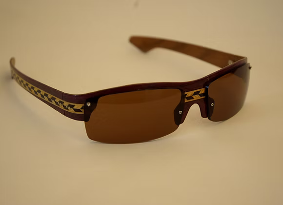 Lunettes bois violet & Liseré