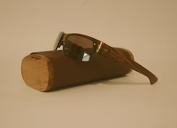 Lunettes en bois Palissandre de Santos