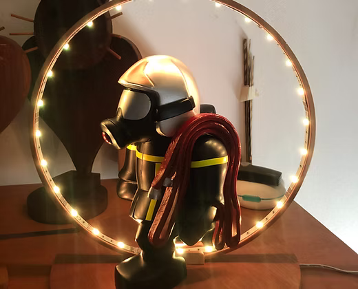 Lampe LED pompier